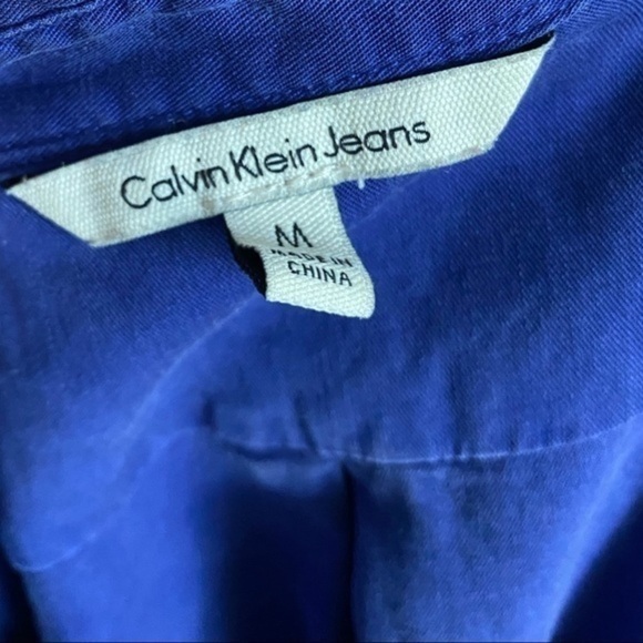 Calvin Klein • Faded Blue Button Down Shirt - Picture 3 of 4